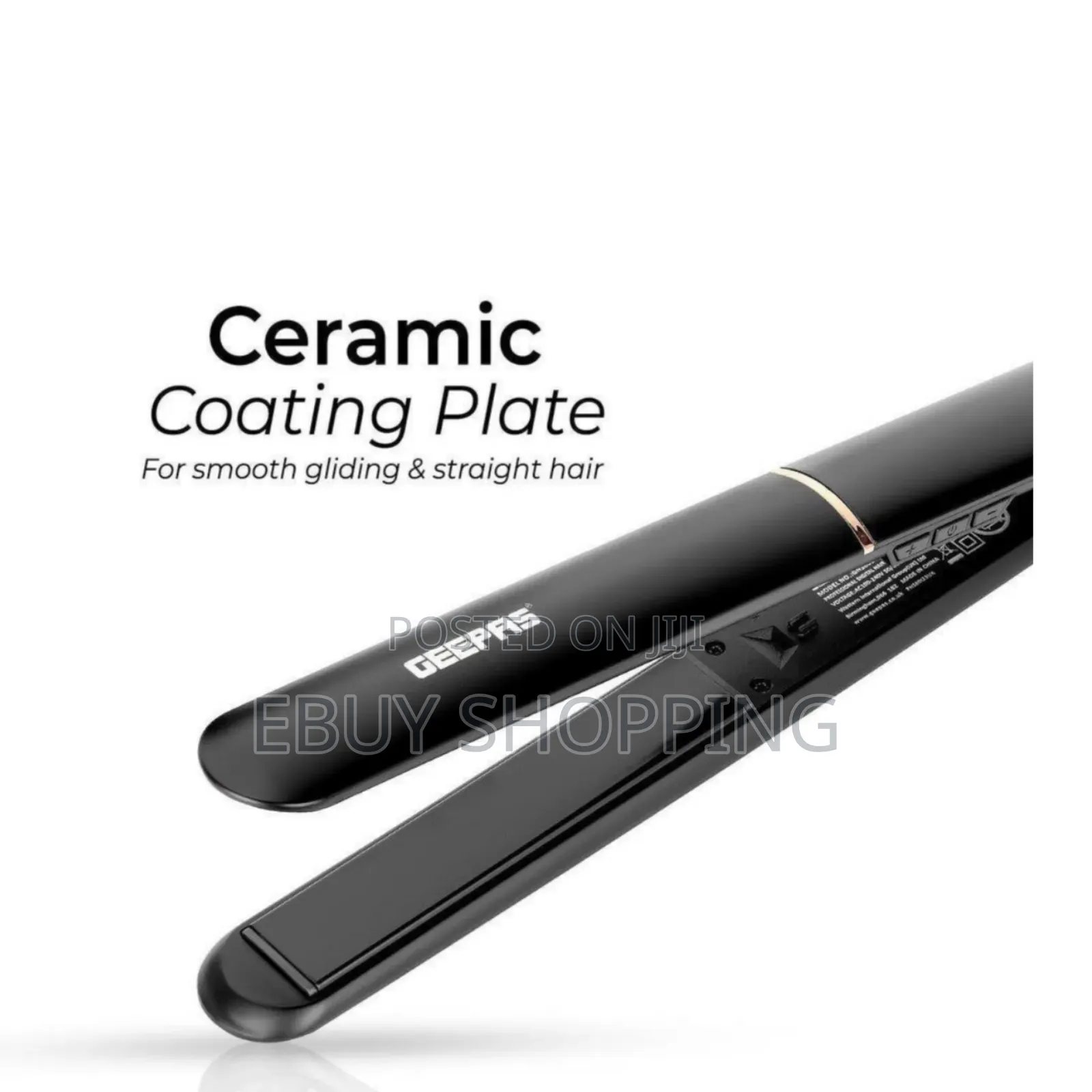 Geepas Professional Digital Hair Straightener Sleek Fast