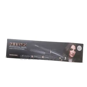 Geepas Professional Digital Hair Straightener Sleek Fast