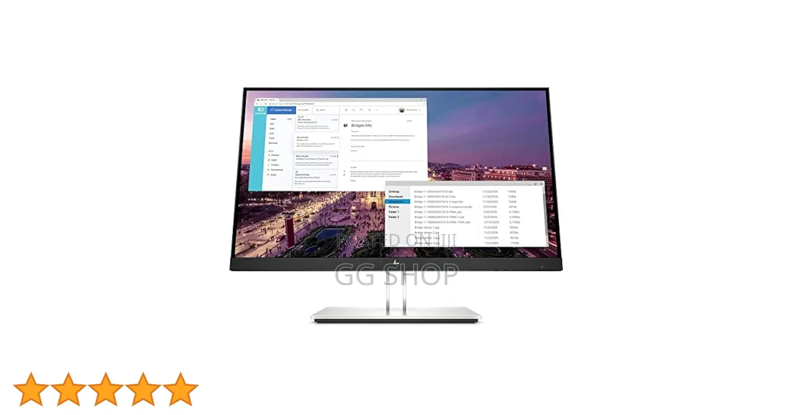 Hp E23 G4 Ultraslim FHD Monitor