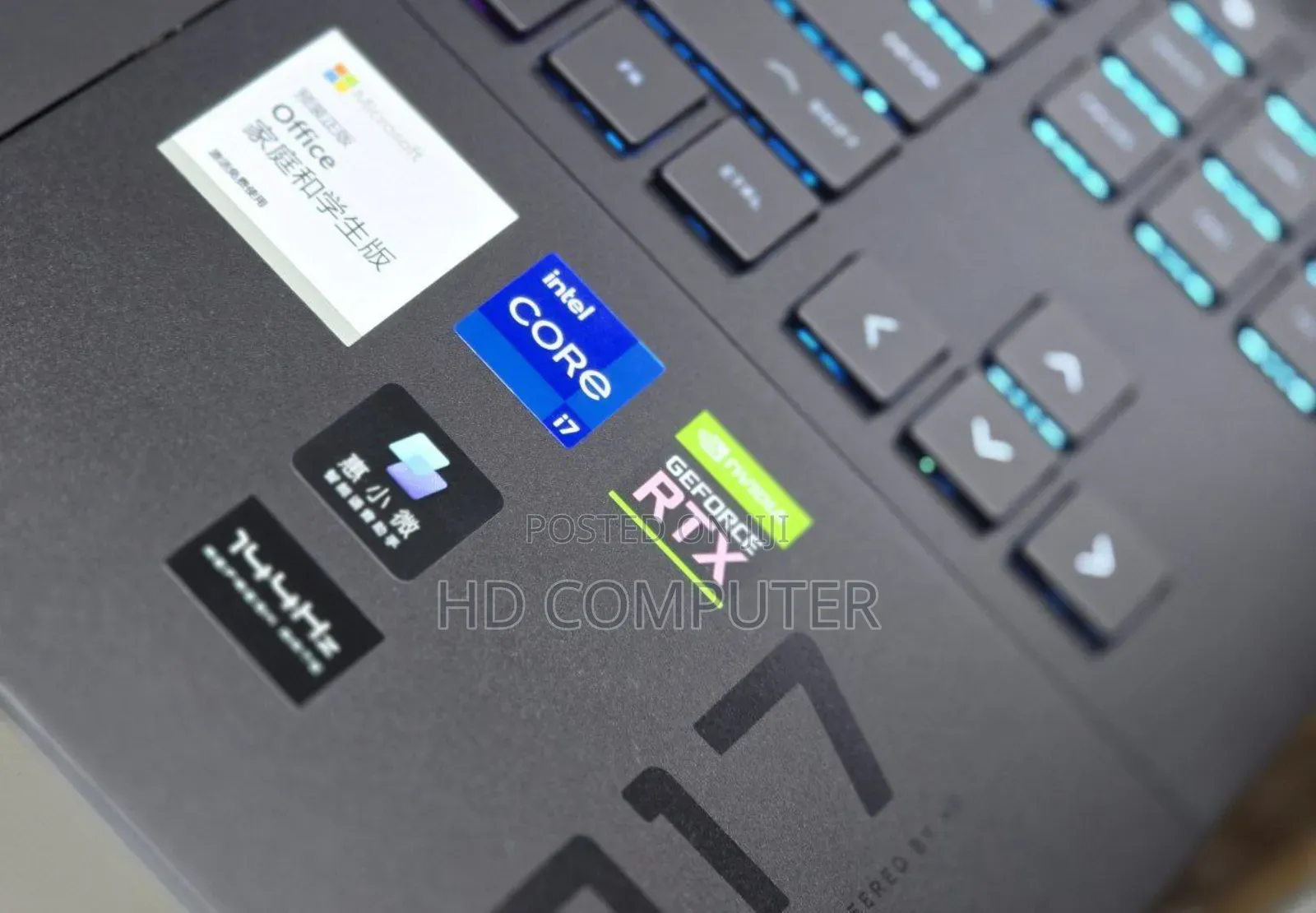 New Laptop HP Omen 17 16GB Intel Core I7 SSD 512GB