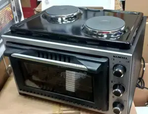 Photo - Kumtel Oven (ኩምቴል ኦቭን) With Two Hot Plate Stove