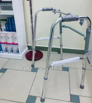 Photo - Walker፸惢wheels, Four-Corner Non Slip Cane熠፲4legged Walker