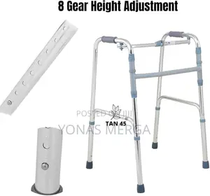 Photo - Supply Folding Walker Hospital Medical Equipment Walking Aid