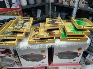 Unique 3pcs Serving Tray
3pcs የእንጨት ሰርቪስ