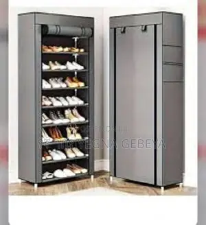 8-layer Shoe Rack With Multi-purpose Storage