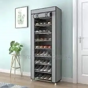 8-layer Shoe Rack With Multi-purpose Storage