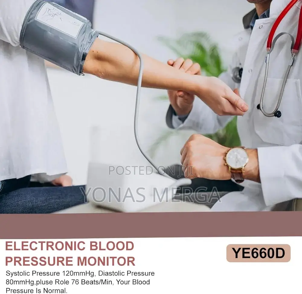 Blood Pressure Monitor፮曹memory Function: Stores Previous