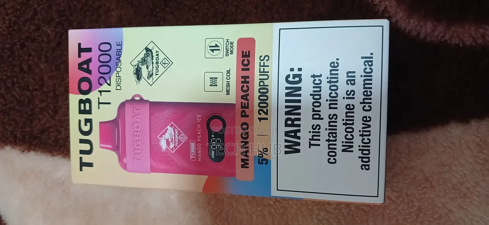 Tugboat T12,00puff Vape