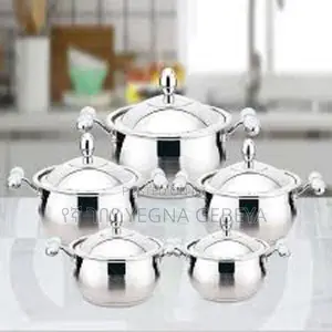 Stainless Steel Serving Bowl, Set Of 6pcs