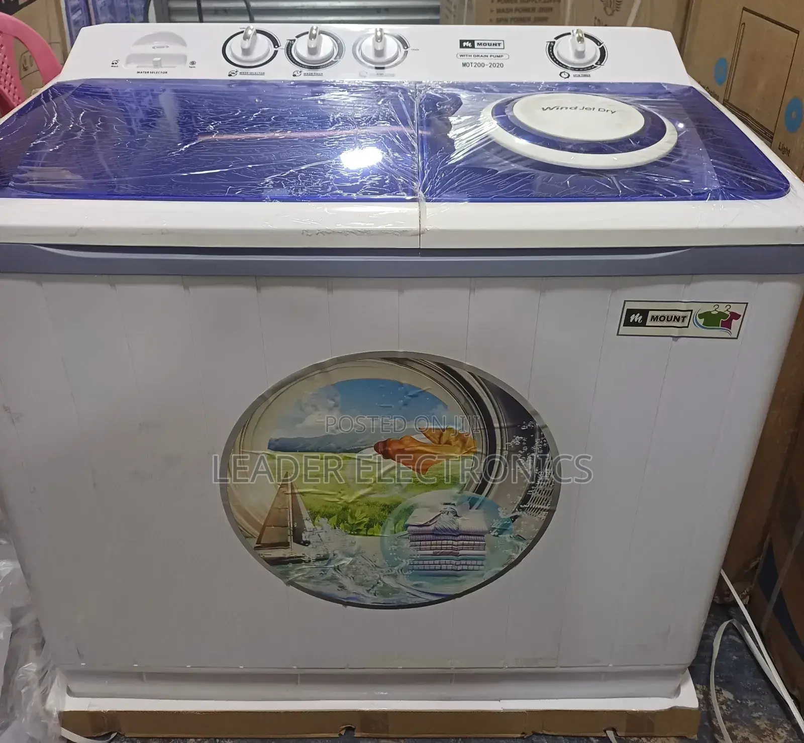 Mount Washing Machine 20.Kg