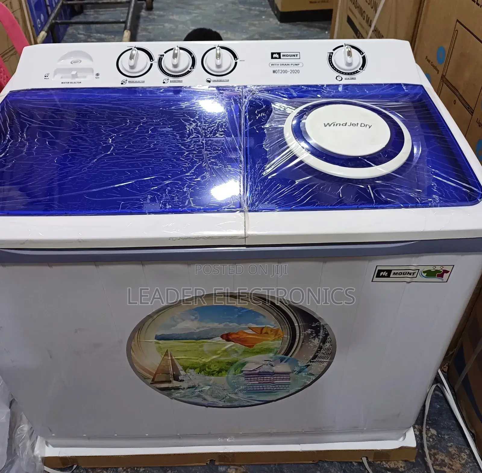 Mount Washing Machine 20.Kg