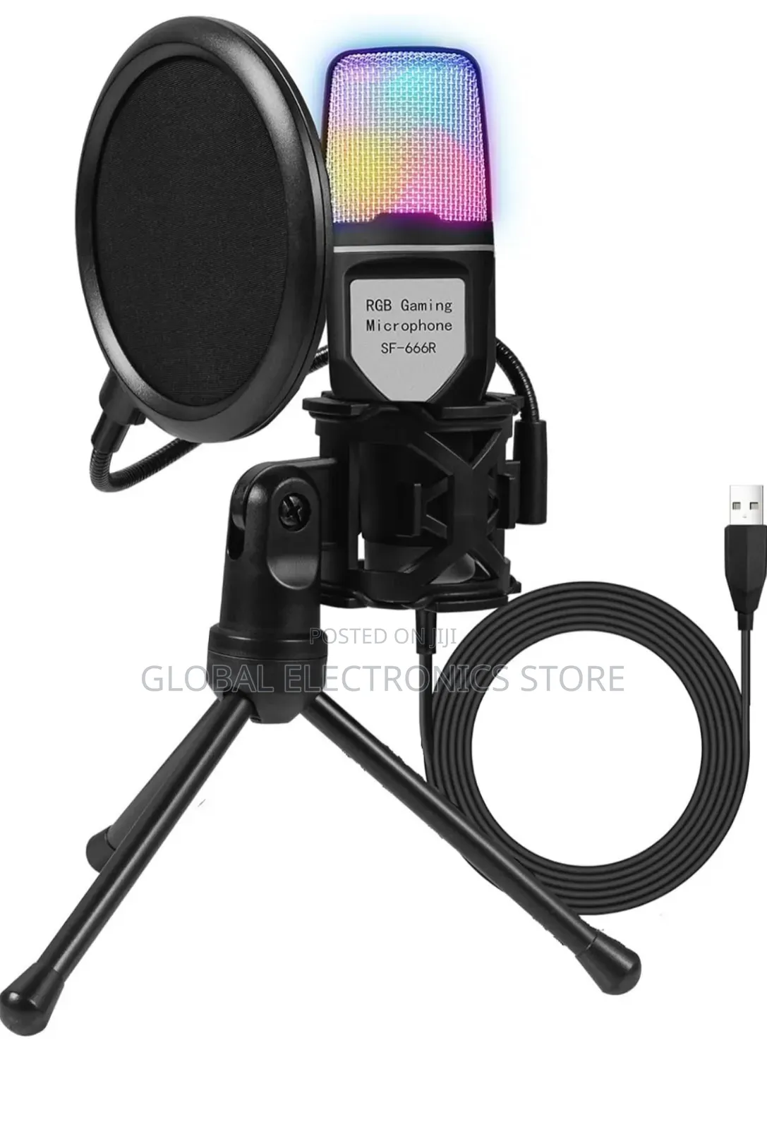 Omni-Directional Noise Cancelling Cardioid Desktop Mic