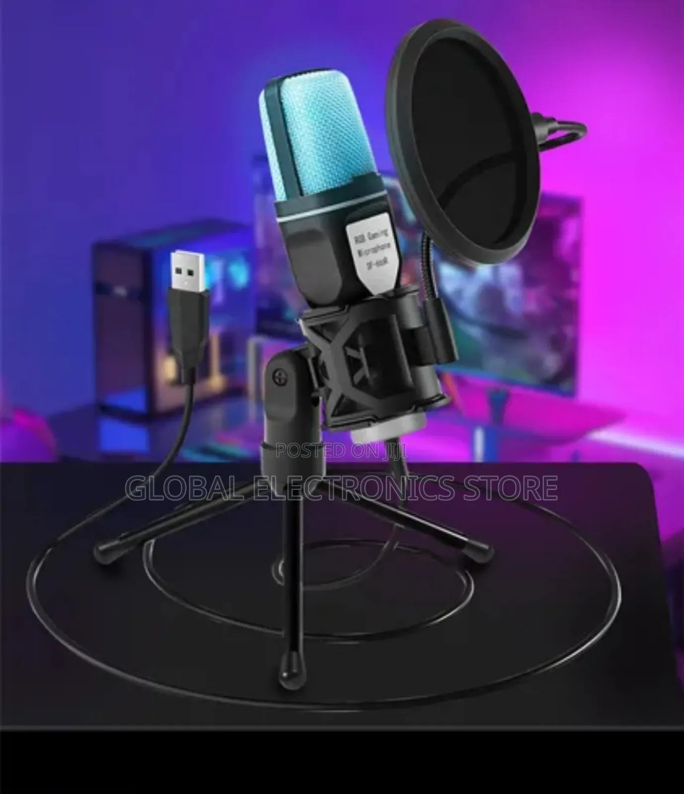 Omni-Directional Noise Cancelling Cardioid Desktop Mic