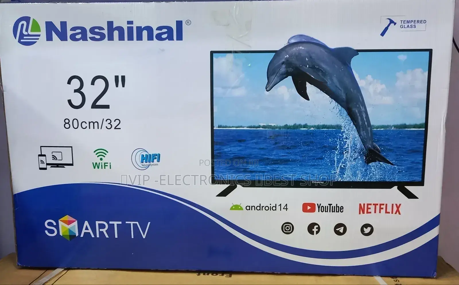 Nashinal Tv National 32"Inch Tv Smart Android Tv