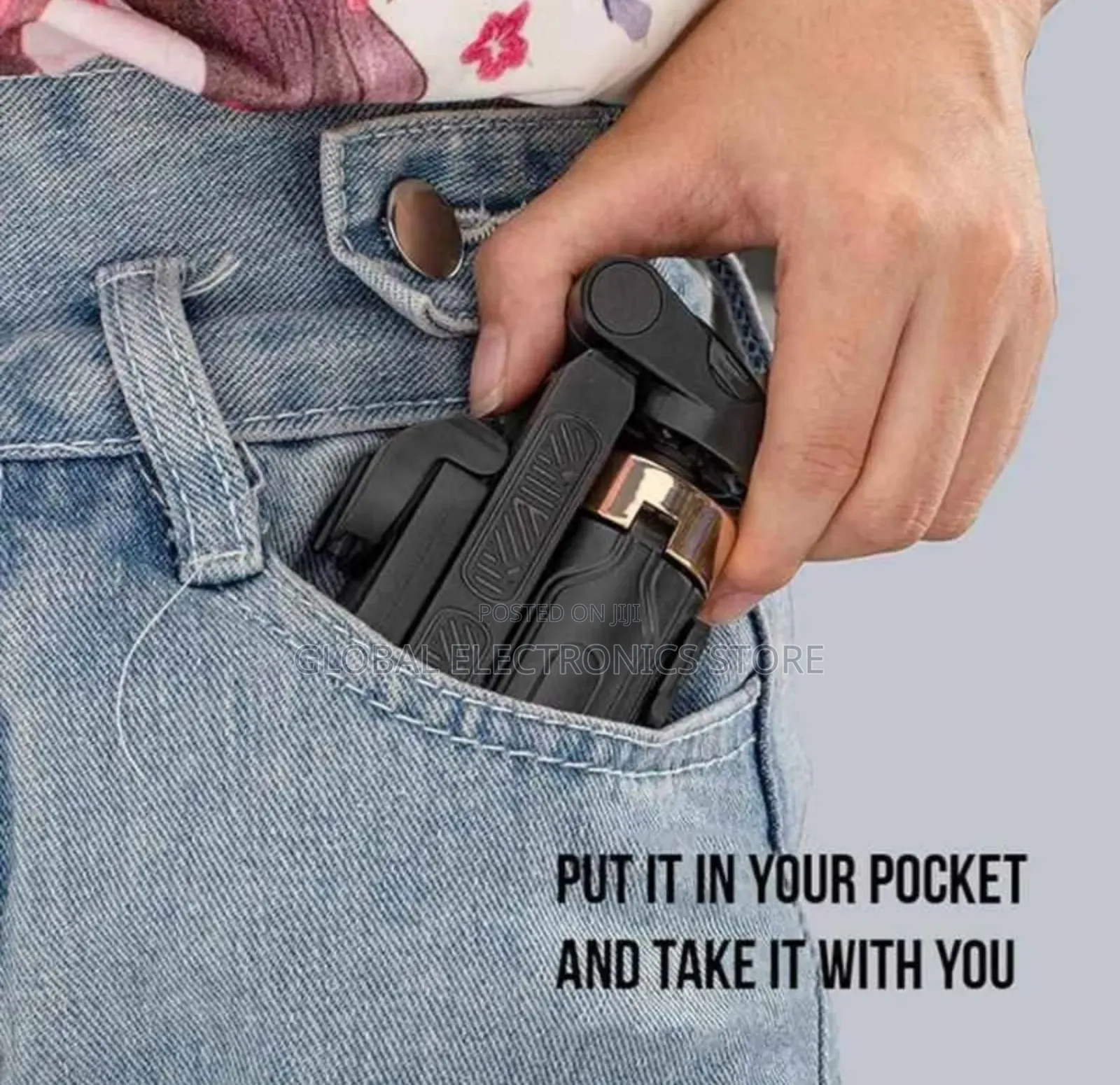 Pocketflex Mini Tripod Selfie Stick Tripod Extendable Grip