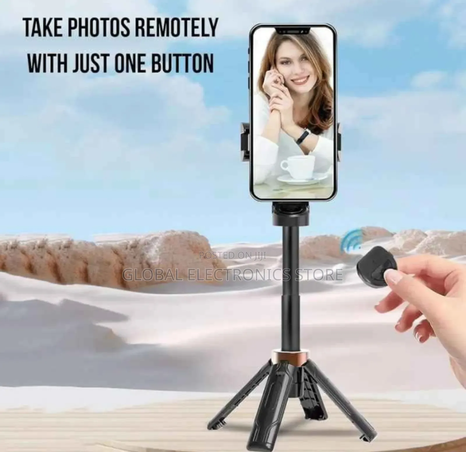 Pocketflex Mini Tripod Selfie Stick Tripod Extendable Grip