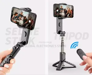 Gimbal + Wireless Tripod + Fill Light