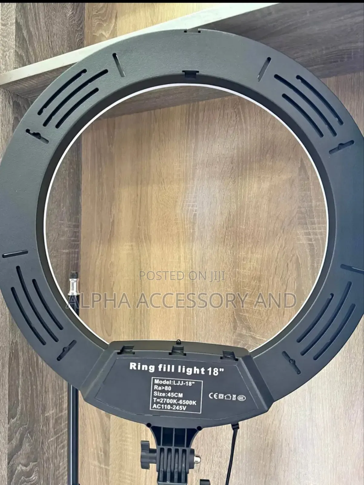 18 Inch Ring Light With Phone Holder