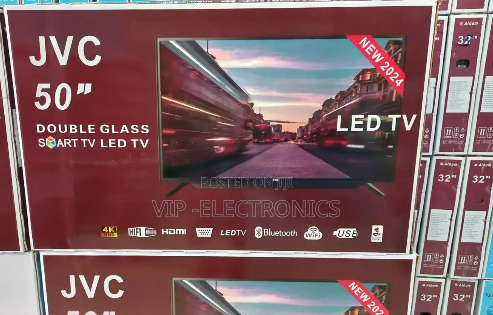 JVC 50"Inch Tv Smart Android Tv