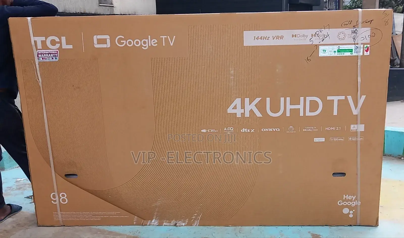 TCL 98"Inch Tv Smart Qled Google Tv