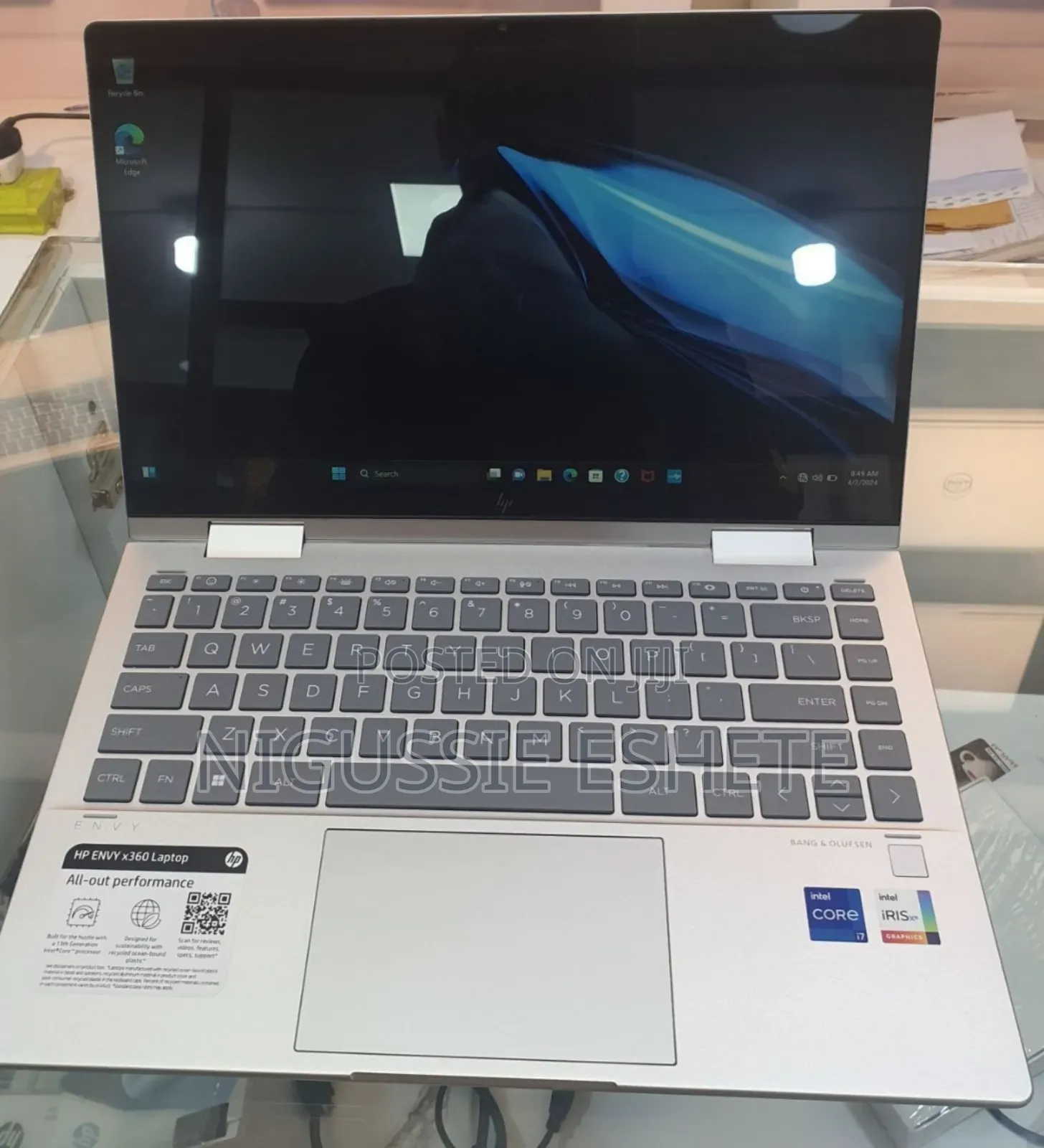 New Laptop HP Envy X360 16GB Intel Core I7 SSD 1T