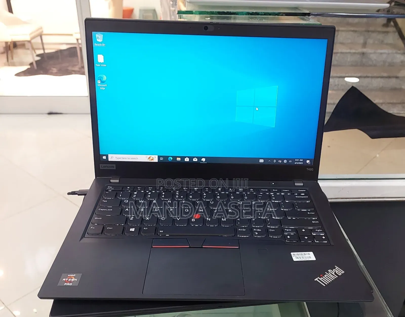 New Laptop Lenovo ThinkPad T495s 16GB AMD Ryzen 5 SSD 512GB