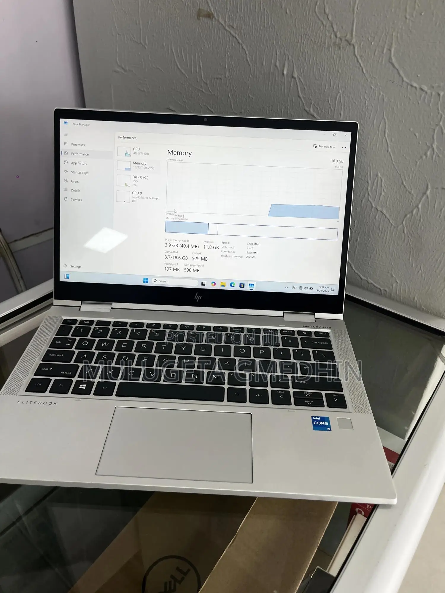 New Laptop HP EliteBook 840 G6 16GB Intel Core I5 SSD 512GB