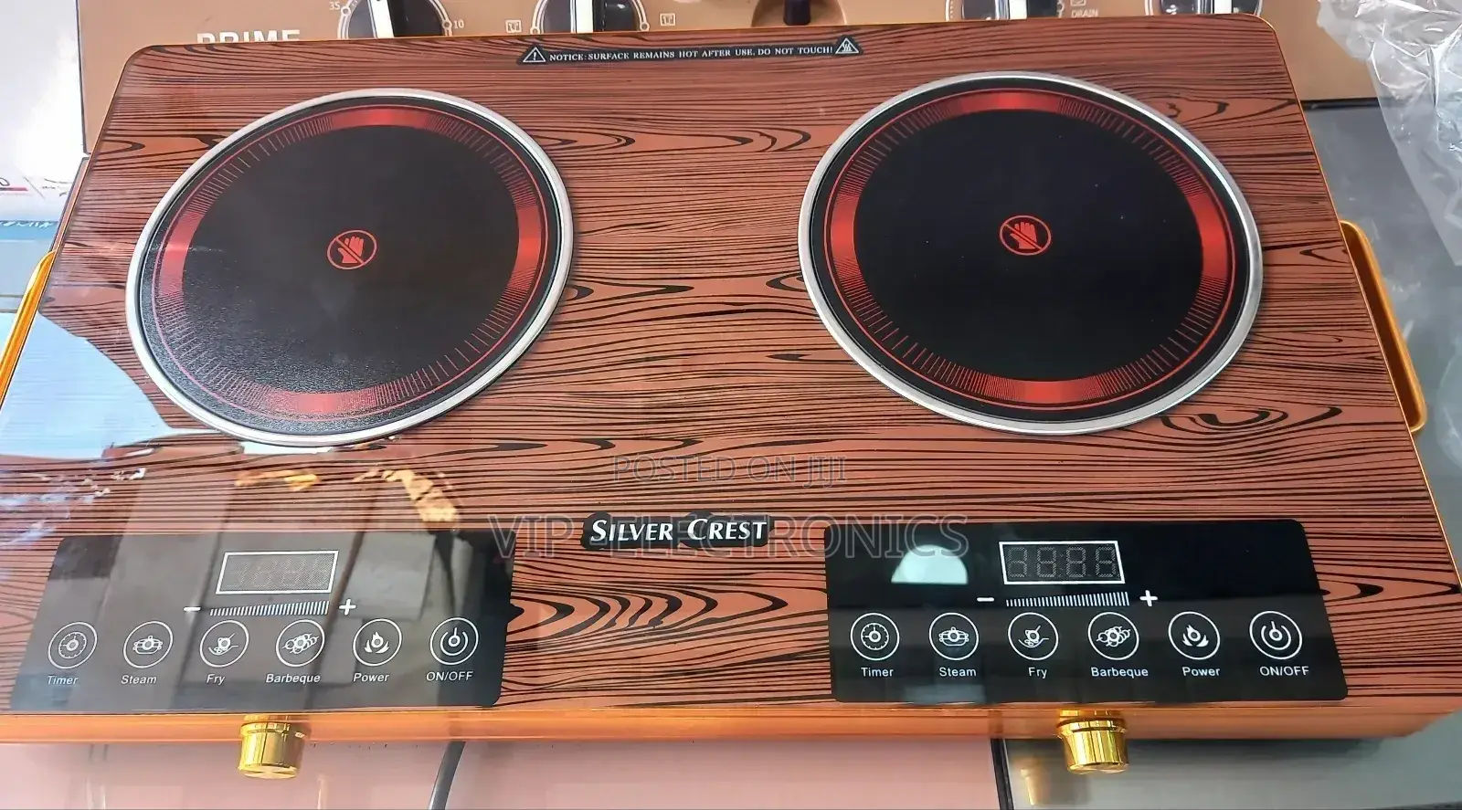 Silver Crest Ceramic Stove Touch 2