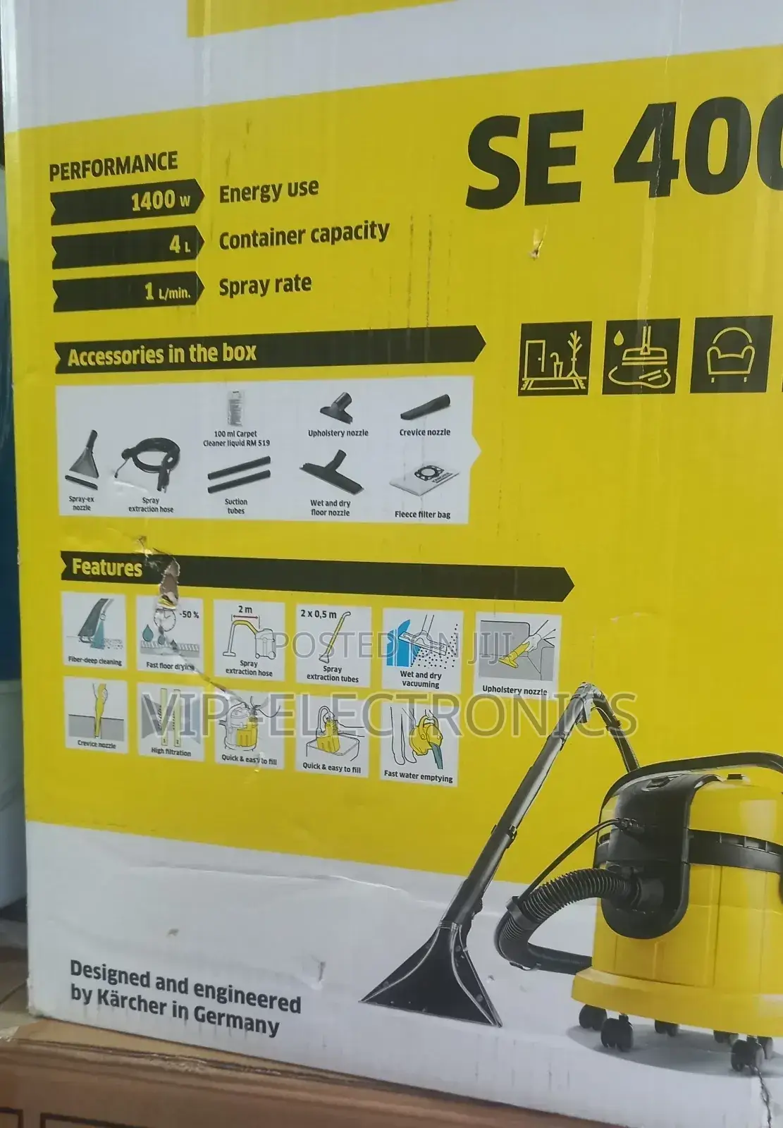 Kalcher Se 4001 Spray Extraction Cleaner