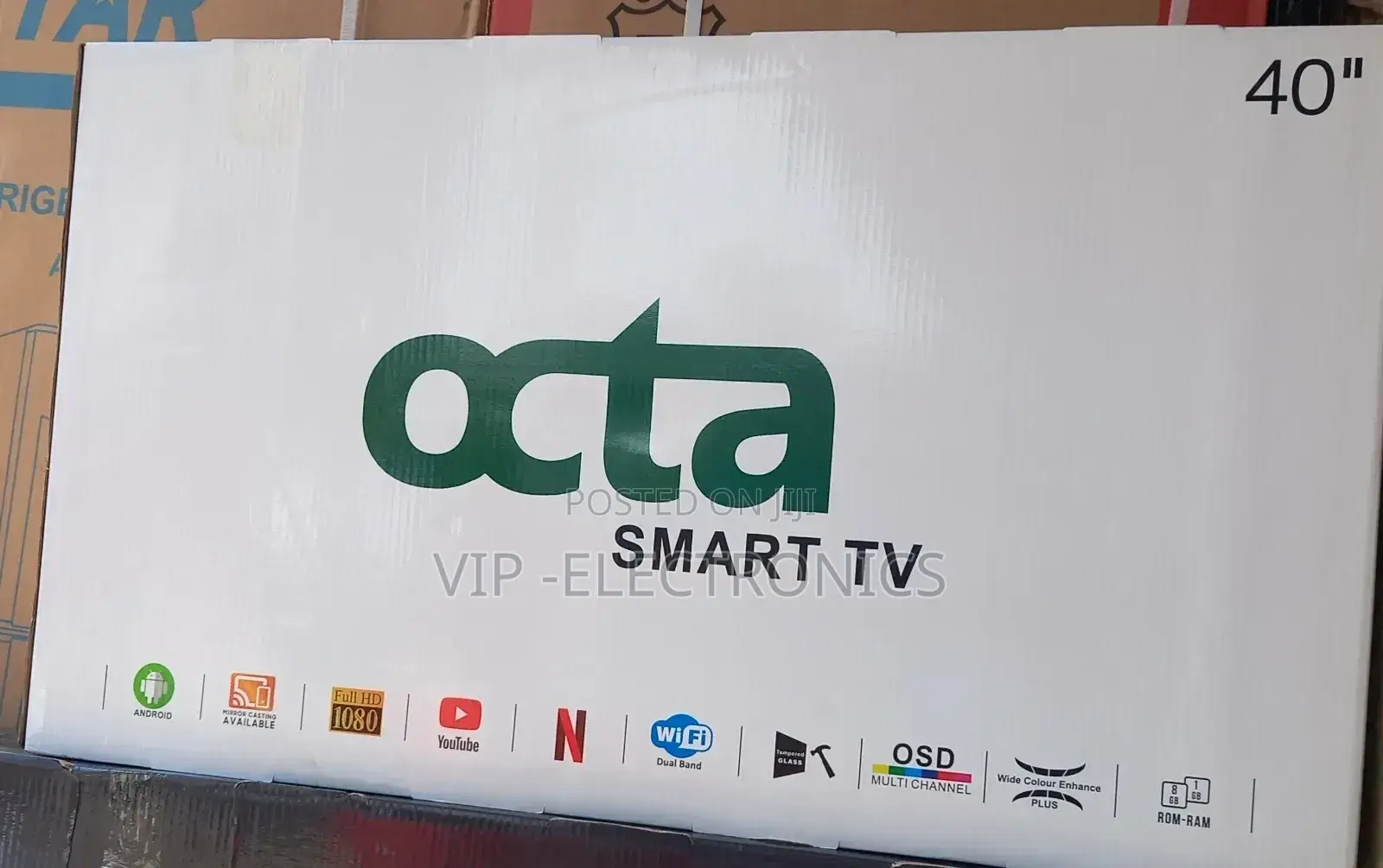 Octa 40"Inch Tv Smart Android Tv
