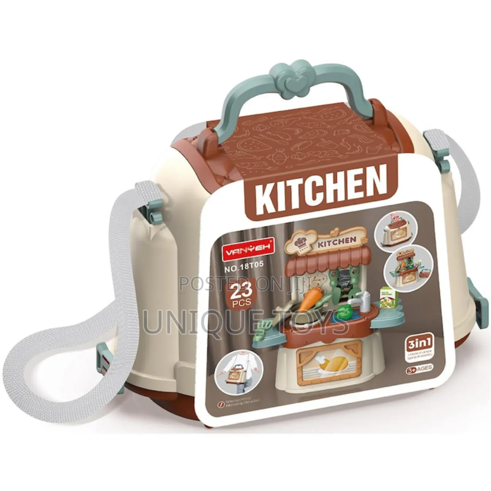 3-in-1 Kitchenware Set, 23 Pieces