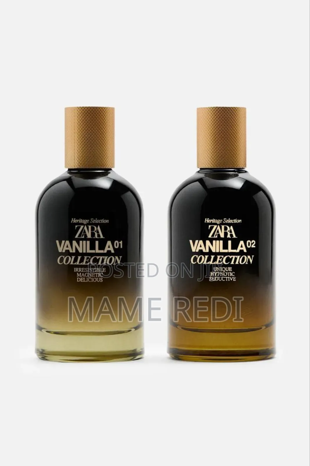 Zara Heritage Collection Tobacco,Vanilla,Night for Him