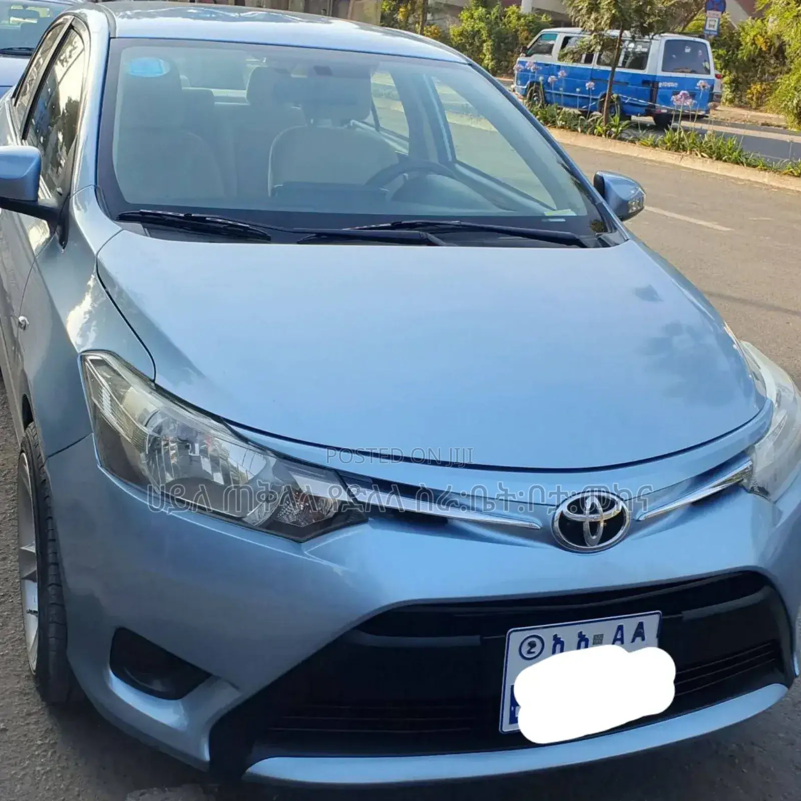 Toyota Yaris 2015 Blue