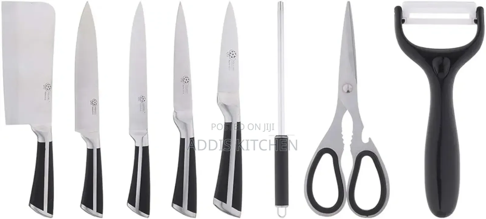 Kitchen Knife Set (9pcs)