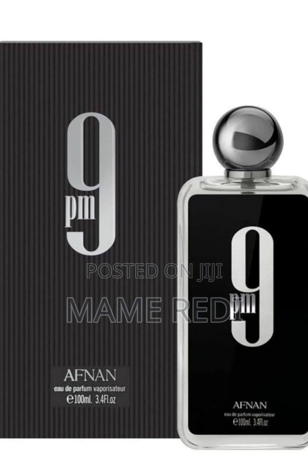 9 Pm by Afnan for Men Eau De Parfum, 3.4 Fl. Oz