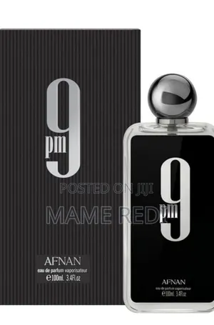 9 Pm by Afnan for Men Eau De Parfum, 3.4 Fl. Oz