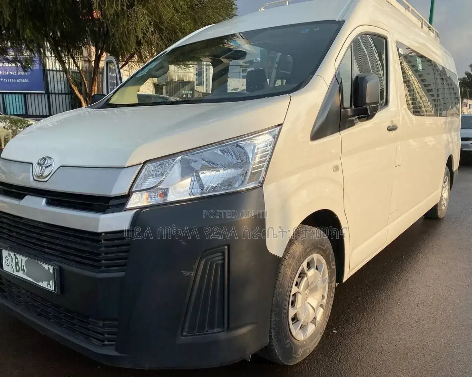New Toyota HiAce 2021 White