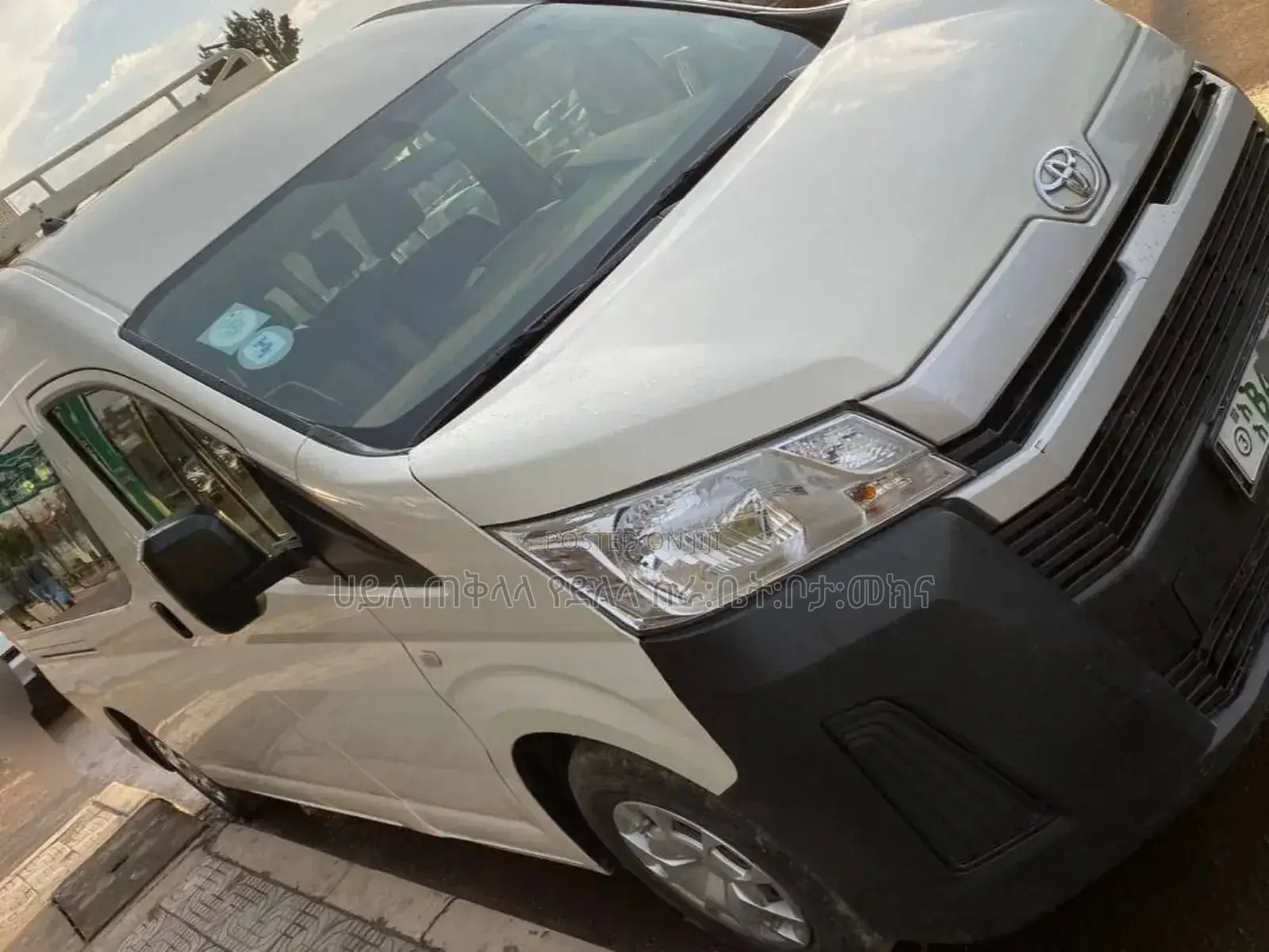 New Toyota HiAce 2021 White