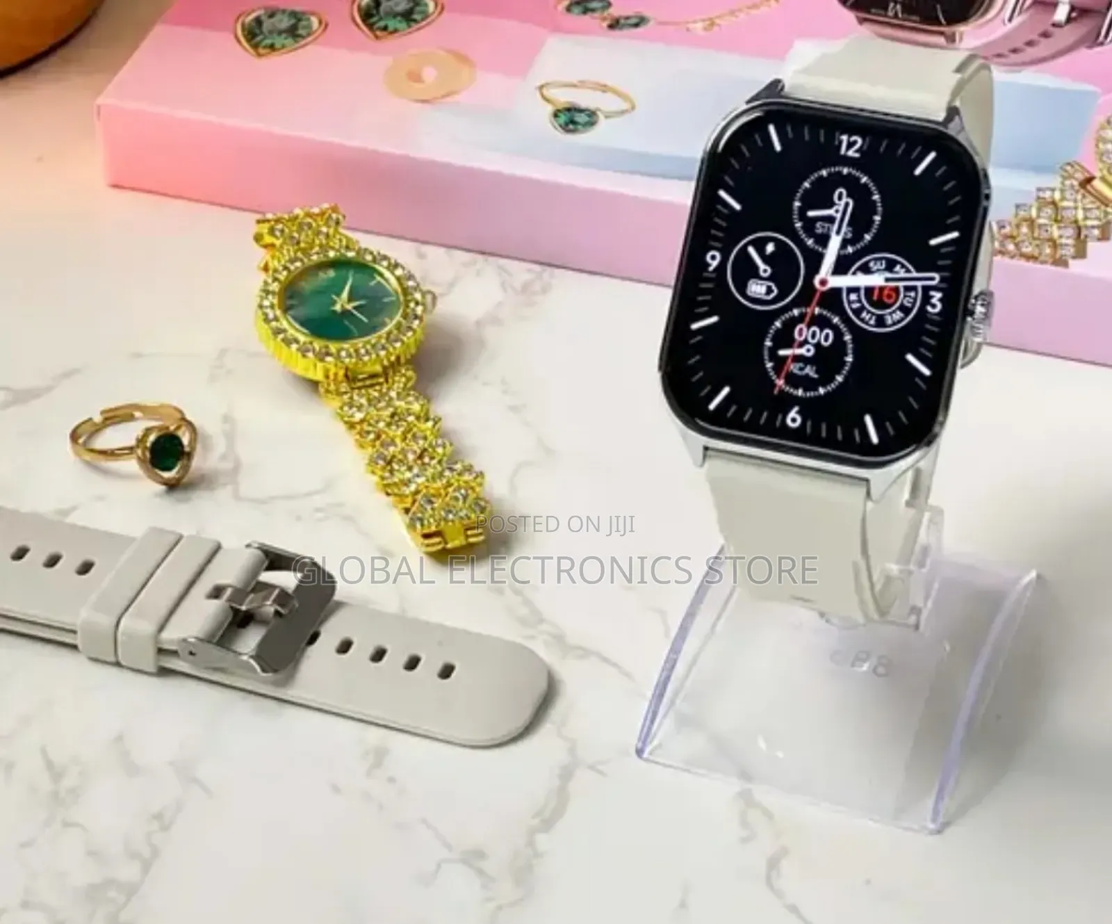 6-in-1 Smart Watch Combo! የሴት