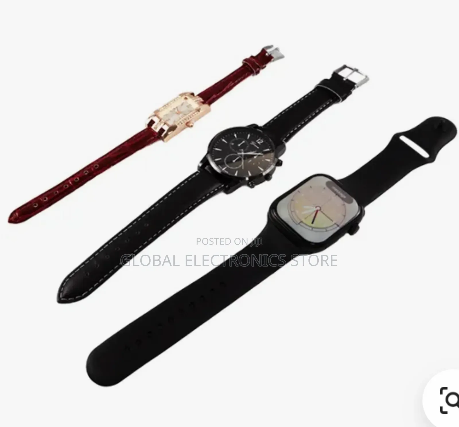 Original 3 in 1 Smart Watch Combo