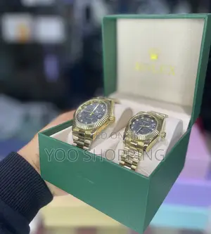 Rolex Gift Watch for Her and Him Two Watch for Men Women