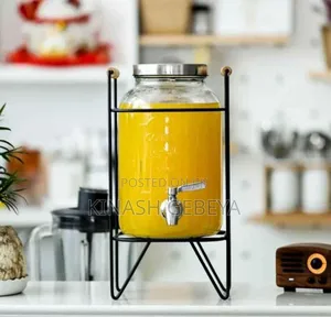 5litre Glass Beverage Dispenser(መጠጥ ማቅረቢያ)
