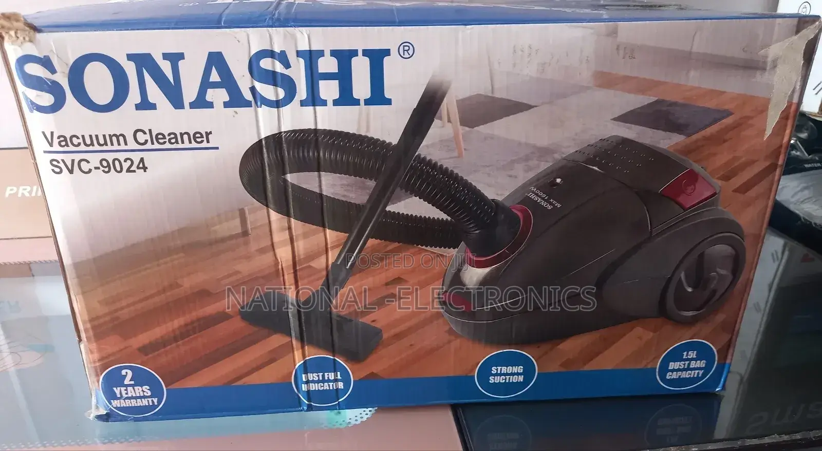 Sonashi Vacuum Cleaner 15liter