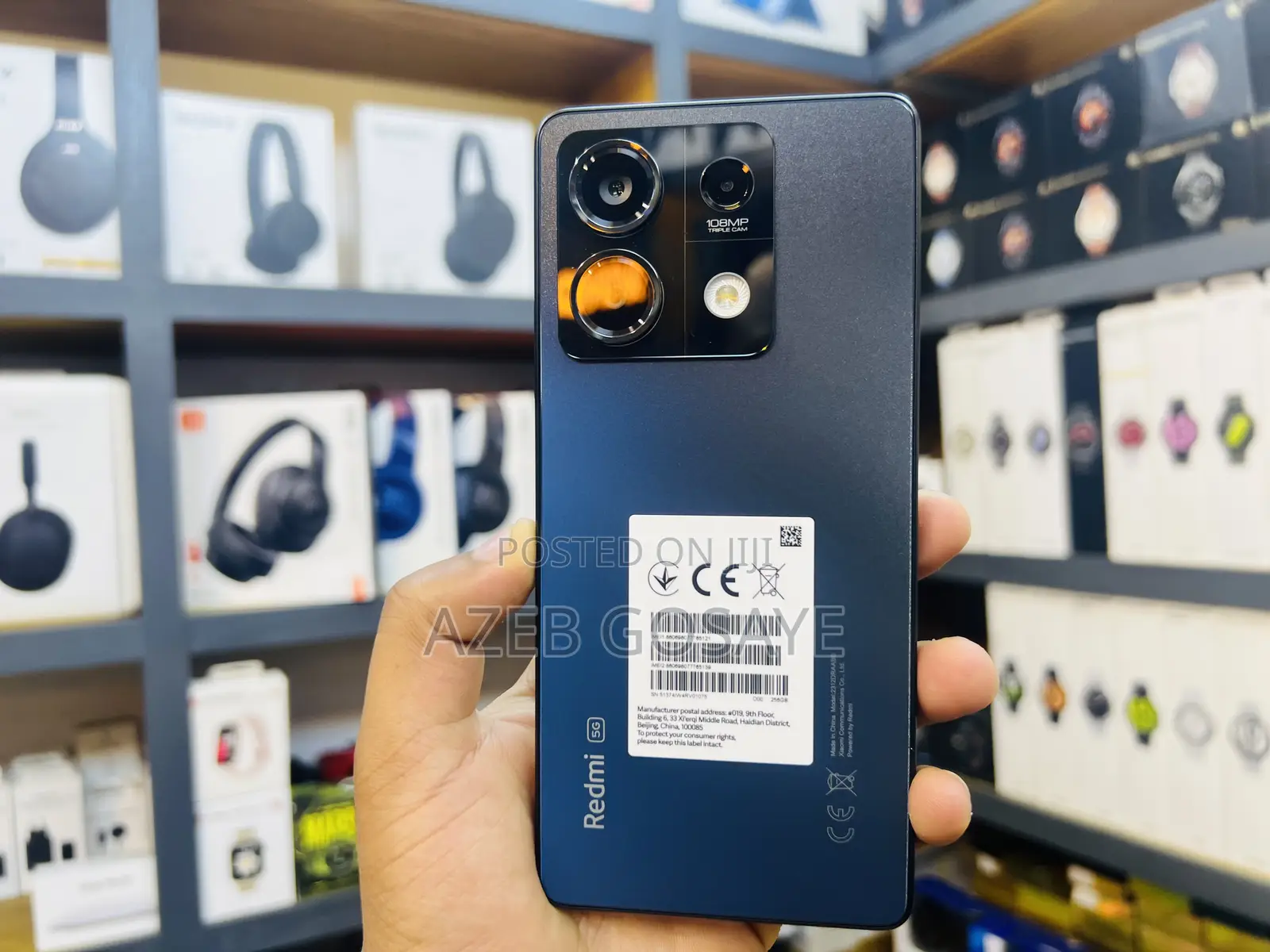 New Xiaomi Redmi 13 256 GB Black