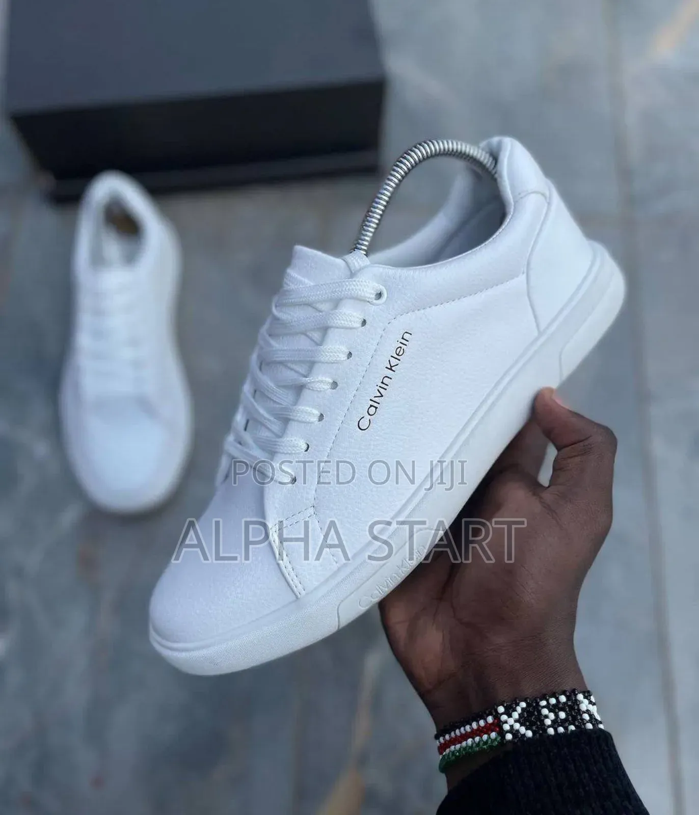 Calvin Klein Ck Casual Leather ‘Triple White’ Shoes