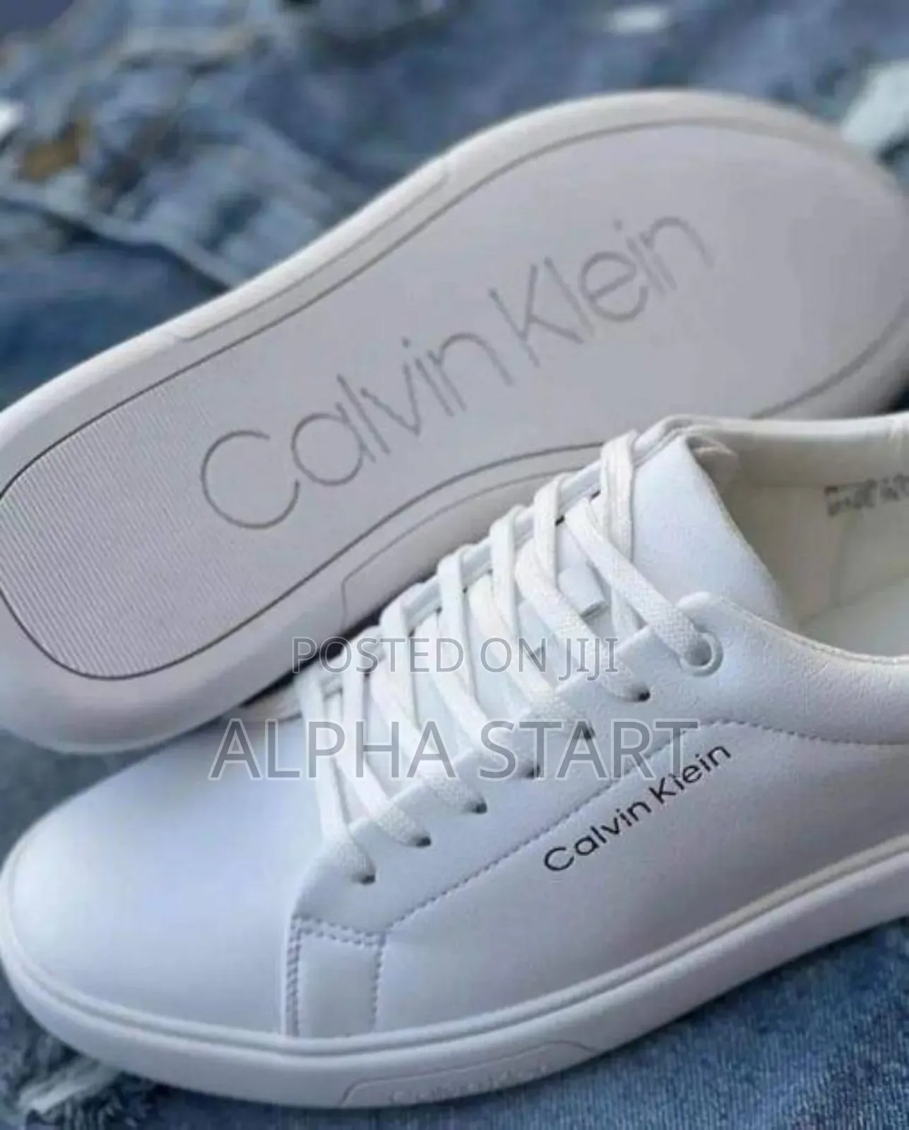 Calvin Klein Ck Casual Leather ‘Triple White’ Shoes