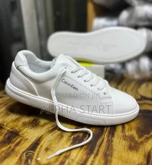 Calvin Klein Ck Casual Leather ‘Triple White’ Shoes