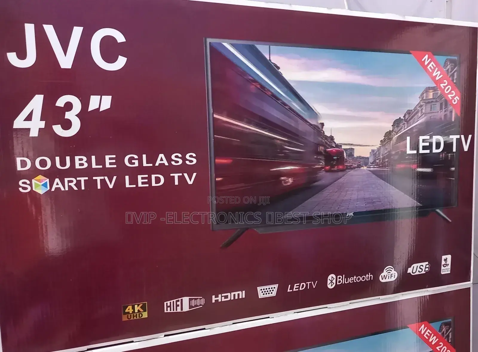 JVC Tv 43"Inch Smarttt 4kk Androiid Nwe 2025 Products TVVV