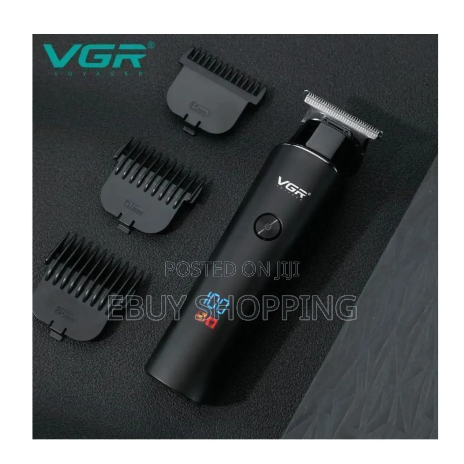 **2000mah Cordless Hair Trimmer–Vgr v-937 With 3 Guide Combs