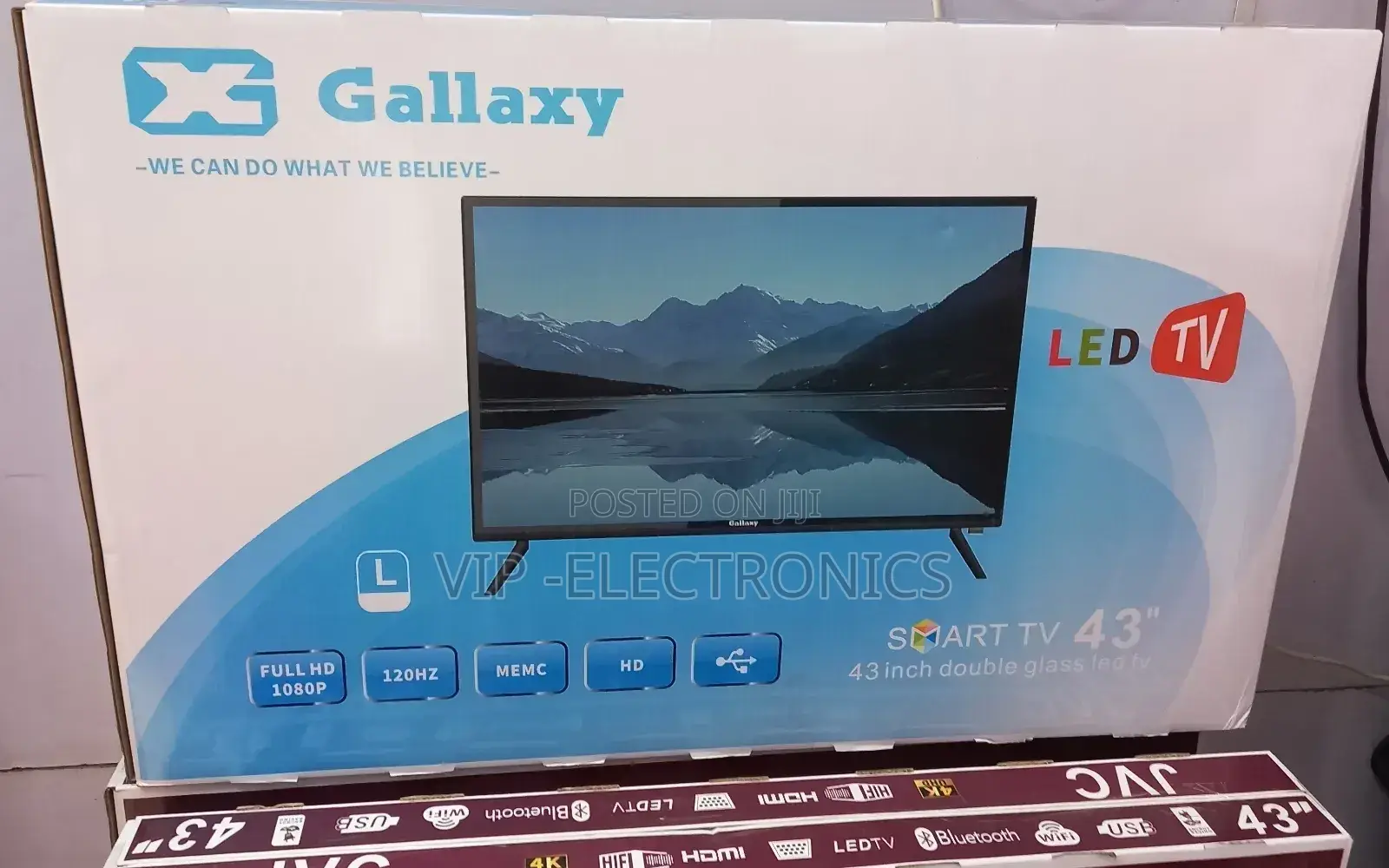 Gallaxy Tv 43"Inch Smart Androiid Led Television